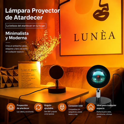 LÀMPARA PROYECTOR SUNSET